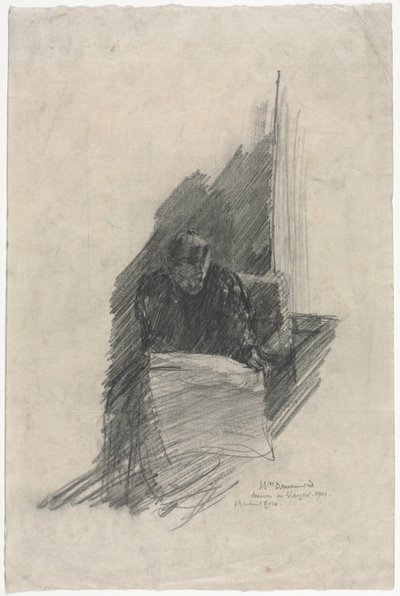 Pani Drummond autorstwa Muirhead Bone