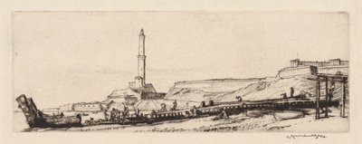 Langterna, Genua autorstwa Muirhead Bone