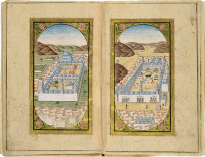 Al-Masjid an-Nabawi w Wielkim Meczecie, 1783 autorstwa Mustafa Halimi