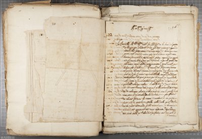Portfolio rysunków Mutio Oddiego z Urbino i innych, s. 116, ok. 1635-40 (pióro i atrament na papierze w oprawie) autorstwa Muzio Oddi