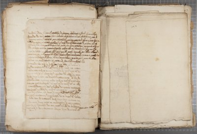 Portfolio rysunków Mutio Oddi z Urbino i innych, s.120, verso, ok. 1635-40 (pióro i atrament na papierze w oprawie) autorstwa Muzio Oddi
