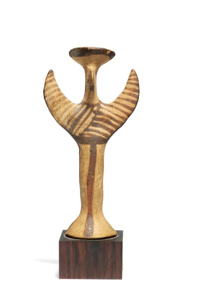 Figura psi, ok. 1300-1200 pne (terakota) (patrz także 3126448) autorstwa Mycenaean