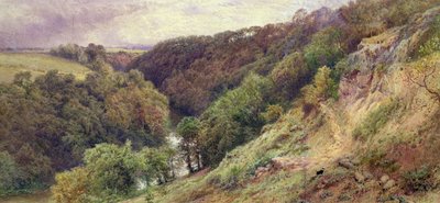 Dell w Devonshire autorstwa Myles Birket Foster