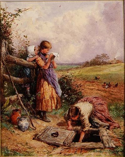 Przy studni autorstwa Myles Birket Foster