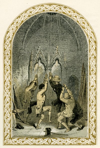 Dzwonki - ilustracja Birket Foster autorstwa Myles Birket Foster