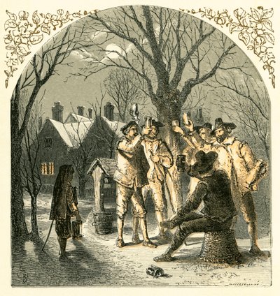 د کرسمس carousingpoli autorstwa Myles Birket Foster