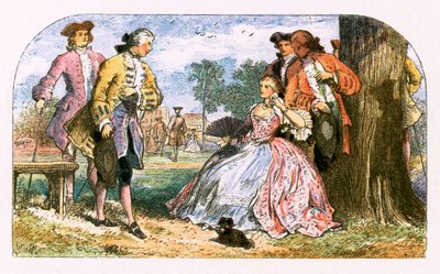 Ilustracja do „Podwójnej transformacji” autorstwa Myles Birket Foster
