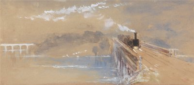 Deszcz, para i prędkość autorstwa Myles Birket Foster