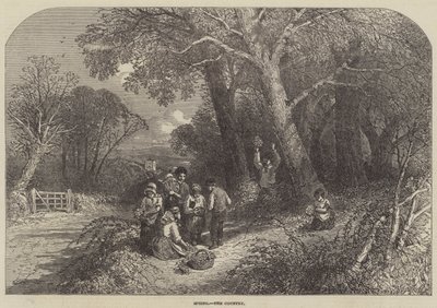 Wiosna, Kraj autorstwa Myles Birket Foster