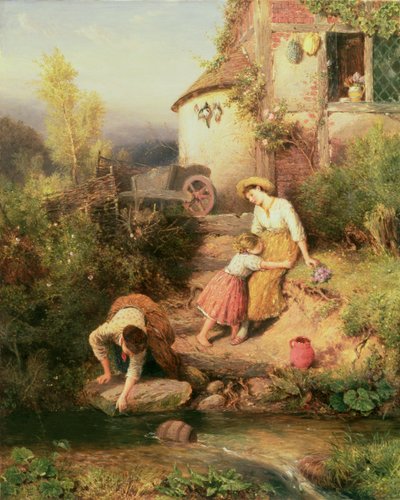 Potok autorstwa Myles Birket Foster