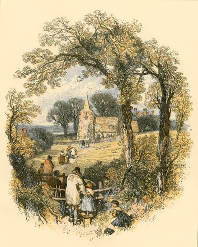 Sabathpolis autorstwa Myles Birket Foster