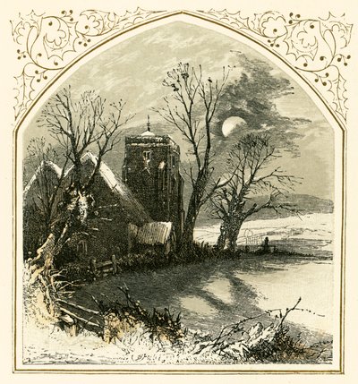 Śmierć Starego Roku autorstwa Myles Birket Foster