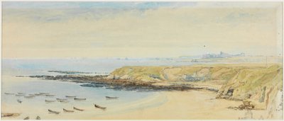 Tynemouth z Cullercoats (kolor nadwozia) autorstwa Myles Birket Foster