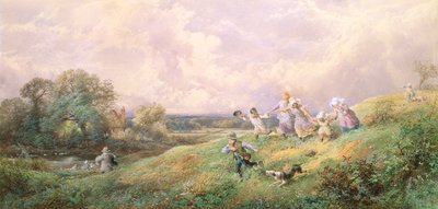 Nieznany obraz autorstwa Myles Birket Foster