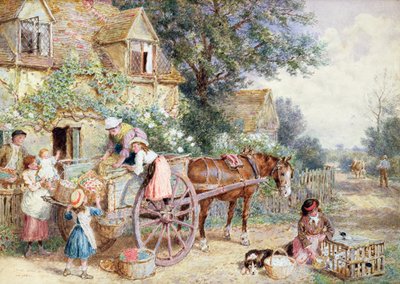 Nieznany obraz autorstwa Myles Birket Foster