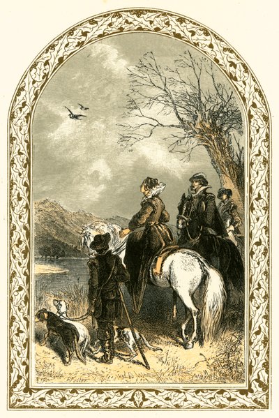 Zima autorstwa Myles Birket Foster