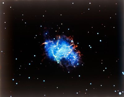 Mgławica Krab w gwiazdozbiorze Byka. autorstwa NASA Images