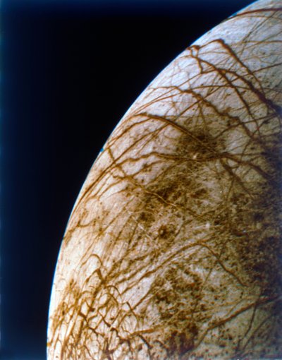 Europa z Voyagera 2, 9 lipca 1979. autorstwa NASA Images