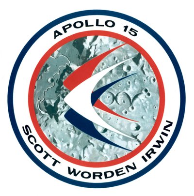 Insygnia misji księżycowej Apollo 15, 1971. autorstwa NASA Images