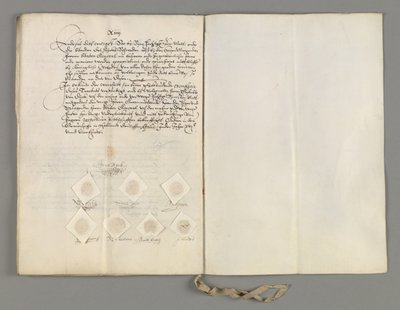 Świadectwo traktatu w Hadze zawartego między Stanami Generalnymi a królem Szwecji w celu wyjaśnienia drugiego artykułu traktatu z 5 kwietnia autorstwa Unbekannt Unbekannt