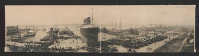 Lusitania pod koniec rekordowego rejsu autorstwa N.W. Penfield
