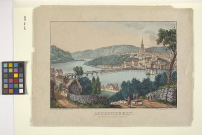 Londonberry (litografia ręcznie kolorowana) autorstwa N. and Ives J.M. (1824 95) Currier