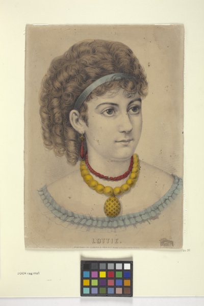 Lottie von N. and Ives J.M. (1824-95) Currier
