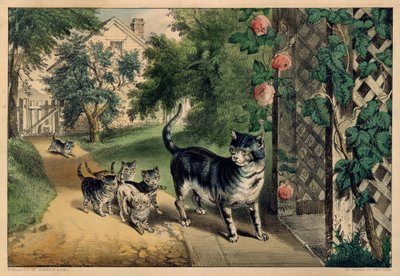 Powrót cipki autorstwa Currier and Ives