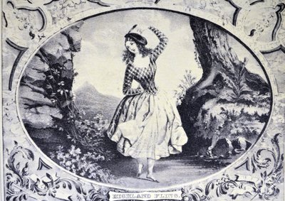 Currier & Ives ilustracja XIX wieku. Wyżyna góralska autorstwa N. and Ives, J.M. Currier
