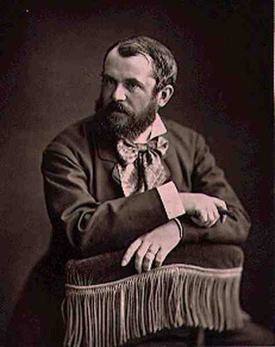 Gustave Droz (1832-95), z „Galerie Contemporaine”, ok. 1874-78 (zdjęcie czarno-białe) autorstwa Nadar