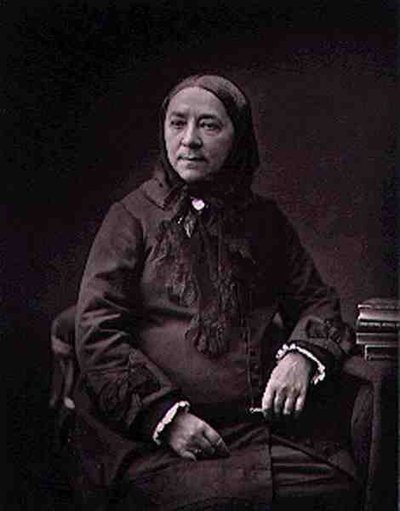 Marie Pape-Carpantier (1815-78), z „Galerie Contemporaine”, ok. 1874-78 (zdjęcie czarno-białe) autorstwa Nadar