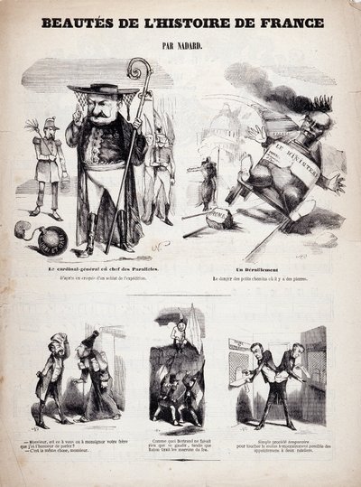 Piękno historii Francji autorstwa Nadar
