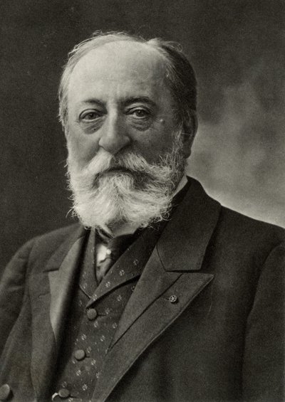 Camille Saint-Saens (1835-1921) autorstwa Nadar