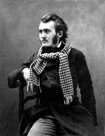 Francuski grawer Gustave Dore (1832-1883) sfotografowany przez Nadar autorstwa Nadar