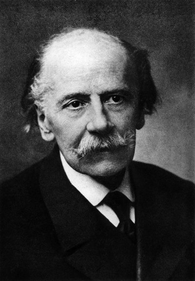 Jules (Emile Frederic) Massenet (1842-1912). Francuski kompozytor. Z fotografii Nadara, pseudonim Gaspard-Felix Tournachon (1820-1910). autorstwa Nadar