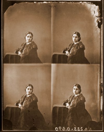 Portret Adeliny Patti, sopran 1853-1919(foto) autorstwa Nadar