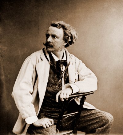 Portret Feliksa Tournachona zwanego „”Nadarem” 1820-1910 (zdjęcie) autorstwa Nadar