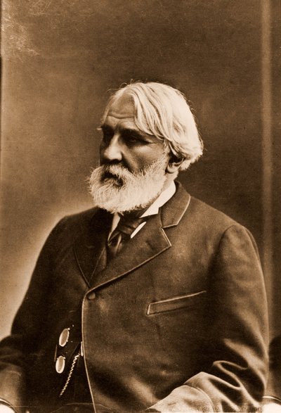 Portret Yvana Tourguenefa lub Tourguenieva autorstwa Nadar