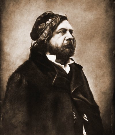 Portret Teofila Gautier, poeta 1811-1872 (foto) autorstwa Nadar
