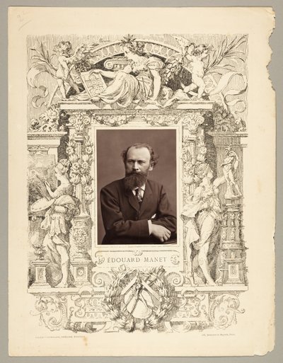Édouard Manet (francuski malarz, 1832-1883) autorstwa Nadar