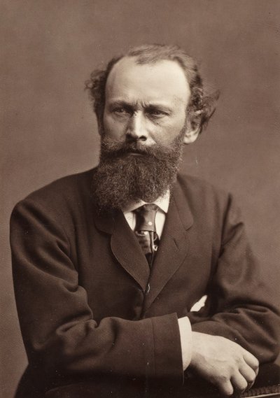 Edouard Manet malarz francuski, 1832-1883, 1865. autorstwa Nadar