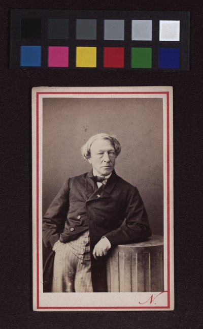 Frédéric Henri Schopin (1804-1880), malarz autorstwa Nadar