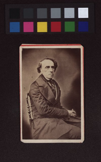 Giacomo Meyerbeer (1791-1864), kompozytor, dyrygent, pianista autorstwa Nadar