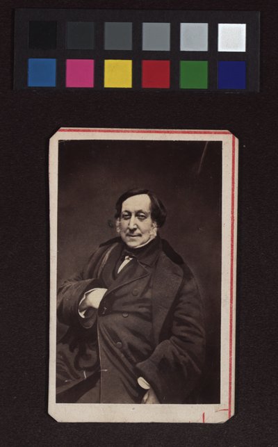 Gioachino Antonio Rossini (1792-1868), kompozytor autorstwa Nadar