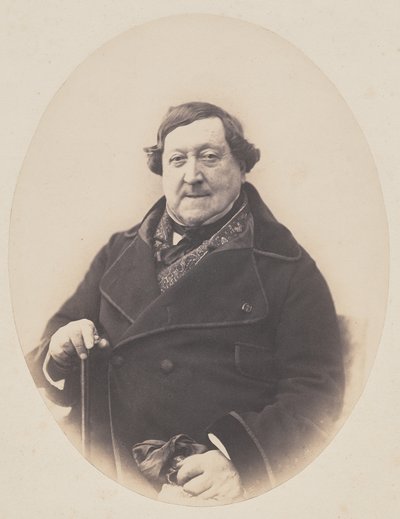Gioachino Antonio Rossini autorstwa Nadar