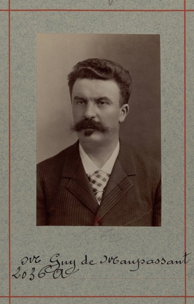 Guy de Maupassant - zdjęcie autorstwa Nadar autorstwa Nadar