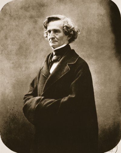Hector Berlioz, 1863 (fotografika) autorstwa Nadar