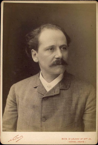 Jules Massenet, francuski kompozytor, koniec XIX wieku autorstwa Nadar