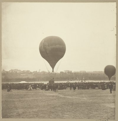 Olbrzym, Pola Marsowe, 1863 autorstwa Nadar
