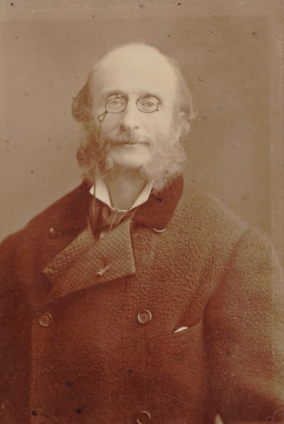 Portret Jacquesa Offenbacha 1819-1880, 1870. autorstwa Nadar